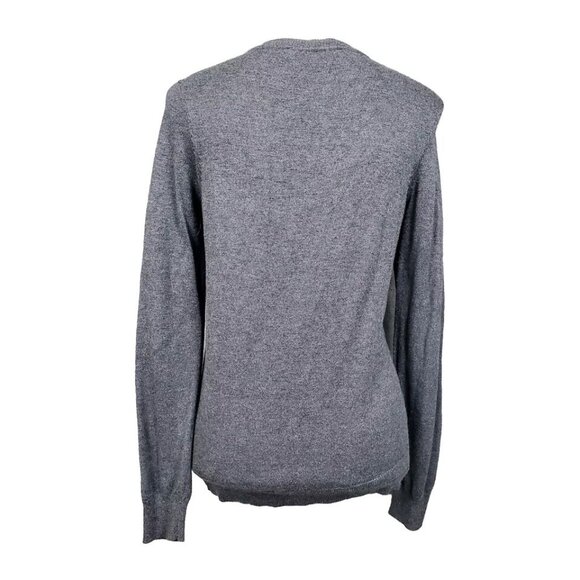 Contemporaine Simons Grey Long Sleeve Button Down Cardigan Sweater Womens Med - Picture 4 of 10